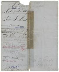 File jacket 3348 for John S. Beal's 18 acres, patented to Wm. D. Dillon as assignee on 11 March 1887, No. 148 Vol. 46.