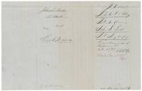 Wrapper for the 18-acre field notes, filed 12 Aug 1857, correct on the map 25 Feb 1887, patented 11 March 1887.