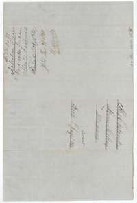 Field-notes wrapper for Alexander Eastwood's 320 acres, filed 15 October 1857 and marked patented 31 January 1860.
