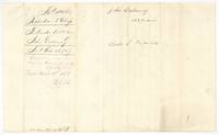 Wrapper for the Galloway field notes, filed 26 October 1857, patented March 21st 1863.