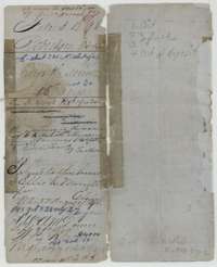 File jacket for the 160-acre Morrell claim under Mercer's Colony certificate No. 42, listing the certificate, field notes and receipt; patented 29 August 1859.