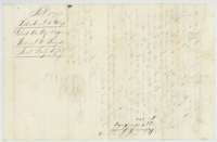 Wrapper for the district court certificate for 320 acres to William W. Langston, filed in the General Land Office 5 January 1858.