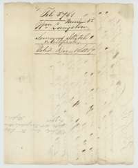 Wrapper for the county surveyor's sketch and certificate, filed 14 December 1859.