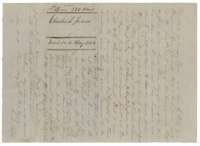 Back of the certificate, with the transfer of 17 May 1856 in which Charles L. Jones sells it to George H. Cunningham for $128.