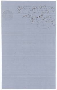 Navarro County notary certifies Browning's acknowledgment of the sale to Love at Corsicana, 22 December 1856.