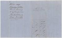 Wrapper for the Browning to Love transfer of 320 acres, filed 4 June 1860.