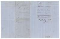 Jacket for the field notes of William Langston, 480 acres, filed 18 January 1858 and patented 3 July 1860.