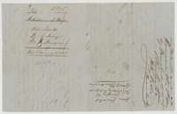 Back of the Jacobs transfer, with the docket and the Land Office filing note of 20 January 1858.
