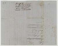 Back of the Henderson transfer, with the docket naming William F. Henderson and Arvin Wright.