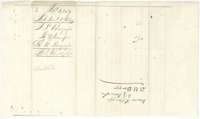 Wrapper for the transfer from F. L. Barziza to D. U. Barziza, filed in the Land Office 13 February 1861.
