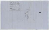 Filing wrapper for Elizabeth Welch's Mercer's Colony certificate, Robertson 3rd Class.