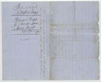 Filing wrapper for the Forsythe to Arvin Wright transfer of $500.