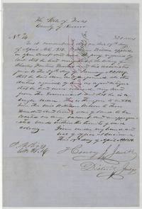 District Court of Navarro County decree for William Wilson's 320-acre Mercer's Colony certificate, 19 April 1856.