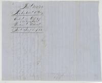 Wrapper for the entry on certificate designation, William Wilson, filed 8 July 1858.