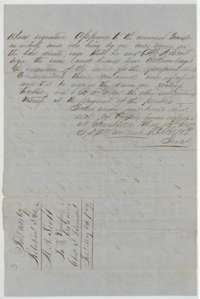 Proof of the Scott to Browder deed before the Hunt County clerk at Greenville, May 1859, with the filing docket of 30 May 1859.
