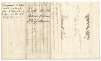 Back of the patent, with the Land Office entry of the patent and its recording.