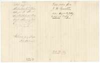 Filing wrapper for the certified copy of the Powell field notes, with the patent note of 11 July 1861.