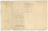 Wrapper for the conditional and unconditional certificates of B. G. Waits, 320 acres, filed 1 March 1860.