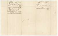 Wrapper for the special report of the Navarro County district clerk on the Meador certificate, filed 11 November 1861.