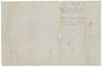 Filing wrapper for the Mercer's Colony certificate of William Weaver, filed 9 December 1859.