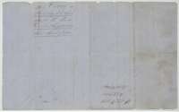 Back of the certificate, with the docket naming Joseph H. Powell and the Land Office filing note of 7 March 1860.