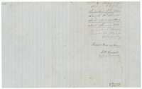 Field notes jacket for Joseph H. Powell's 200 acres, with the filing note of 7 March 1860 and the patent note of 14 November 1862.