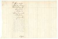 Jacket for the corrected field notes of the Noah Kezzia survey, filed 25 January 1888.
