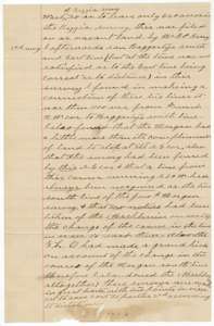 Continuation of Chas. E. Lee's statement, on the earlier surveys and the conflict with the Morgan survey.