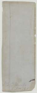 Folded wrapper with a faint filing note.