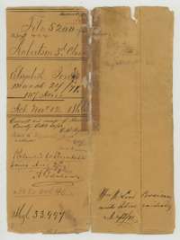 Outer wrapper for Elizabeth Jones's 107-acre homestead file, listing its papers, with the patent entry of 2 August 1872.