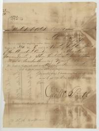 General Land Office duplicate for lost San Augustine headright No. 331 for 320 acres, signed by Commissioner Geo. W. Smyth, 23 November 1849.