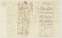 Eliot certifies the field notes as a true copy of the county record, 9 October 1868; wrapper filed 21 October 1868 with patent note.