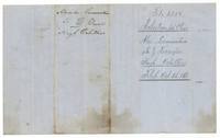 Wrapper for the Lamountain to Ochiltree deed, filed 26 October 1868.