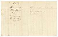 Docket wrapper for the occupancy affidavit of W. S. Shepard, with the names of witnesses John Woodall and S. T. Stanaland, filed 24 October 1871.
