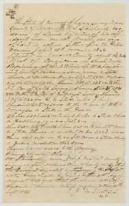 Original field notes for 160 acres on Rush Creek, surveyed for W. S. Shepard by Navarro County Surveyor J. M. Eliot on 31 August 1868 and certified 15 September 1868.