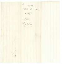 Small wrapper for the letter in the Shepard file, filed 9 July 1872.