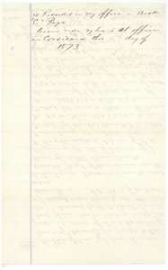 Continuation of county surveyor Howren's certificate for the 28-acre survey, with the recording note for Book C.