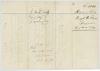 Wrapper for J. M. Eliot's entry under the McDougald certificate, filed 25 March 1873.