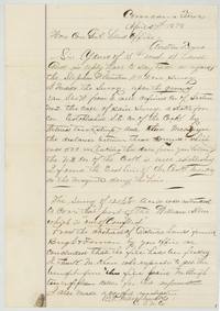 Marchbanks' letter of April 1878 to the Commissioner: he ran the 117-acre survey from a corner of Section No. 2; Mr. Kerr(?) paid Bright for 'defective lands' information.