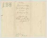 Back of the certificate, with the Land Office filing note of 3 April 1879.