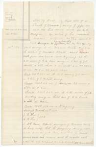 Field notes with a plat for 51 1/3 acres in Navarro County, surveyed for George W. Dunegan by deputy surveyor D. E. Greer, 27 March 1879.