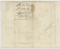 Back of the balance certificate, with the file jacket for it marked filed 27 May 1858.