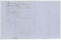 Jacket for the field notes of Milton Finley, 100 acres, filed 27 May 1858 and marked patented to Arvin Wright, assignee.