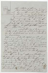 Field notes for 160 acres on the waters of Chambers Creek, surveyed for McKinney and Williams by deputy surveyor Isaac Walker, 21 August 1857.