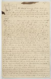 Field notes and plat for Survey No. 2, 640 acres, the State's alternate section, by J. M. Eliot, 24 December 1867.
